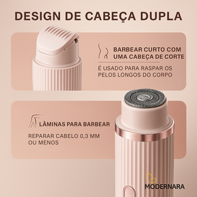 Pele lisinha em minutos, sem dor e sem irritação