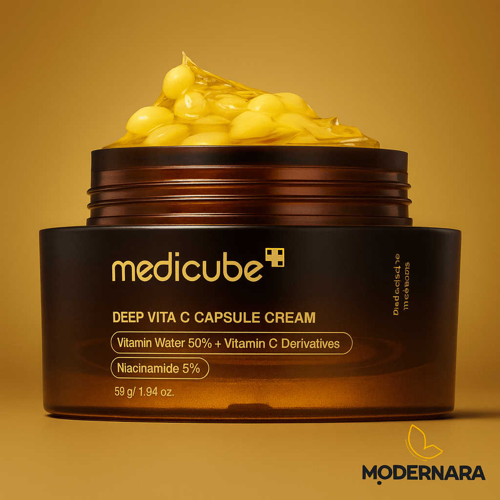 Medicube Deep Vita C Capsule Cream 55g – Clareamento e Luminosidade Avançada para a Pele – Modernara
