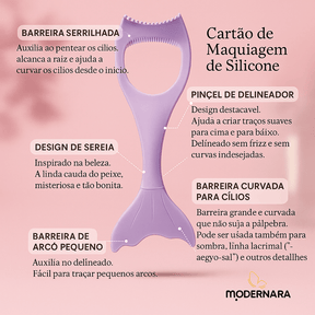 Kit Delineador de Silicone de Sereia