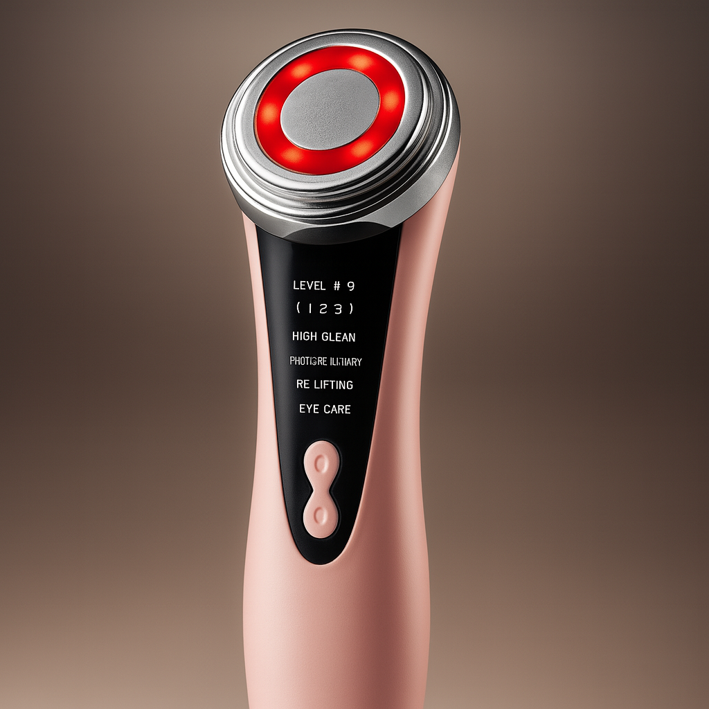 Dispositivo de Beleza 4 em 1 com Luz LED – DermaGlow Lift