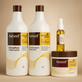 Kit Karseell Original Hidratação Profissional em Casa – Sem precisar de salão!