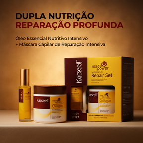 Kit Karseell Original Hidratação Profissional em Casa – Sem precisar de salão!