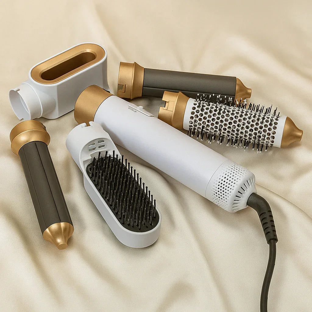 Escova Modeladora 5 em 1 - Seca, Alisa e Modela