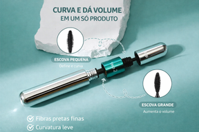 Máscara para Cílios 4D com Fibra de Seda Alongadora