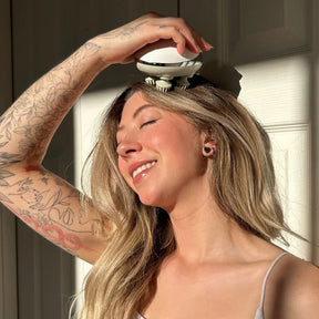 Massageador Elétrico para Couro Cabeludo / Crescimento e Nutrição Natural