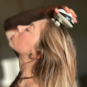 Massageador Elétrico para Couro Cabeludo / Crescimento e Nutrição Natural