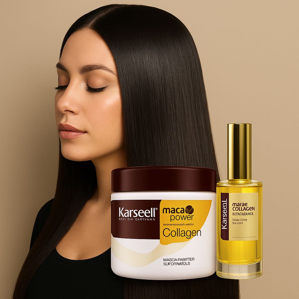 Kit Karseell Original Hidratação Profissional em Casa – Sem precisar de salão!