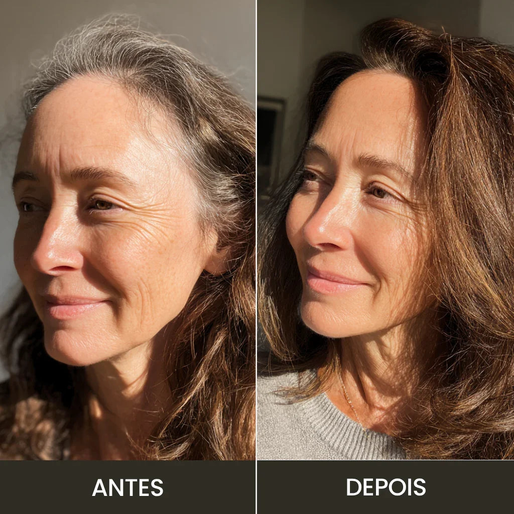 Caneta de Pente para Cobrir Cabelos Brancos Instantaneamente – Preta e Natural, à Prova d’Água – [Modernara]