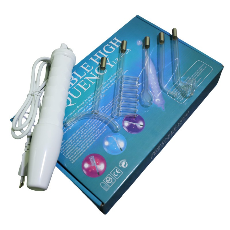 Aparelho de Alta Frequência Portátil Bivolt – Limpeza Facial, Antiacne e Antirrugas Profissional – Modernara