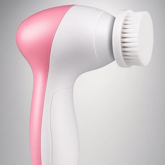 Escova de Limpeza Facial 5 em 1 com Massageador Elétrico – Pele Macia e Radiante – MODERNARA