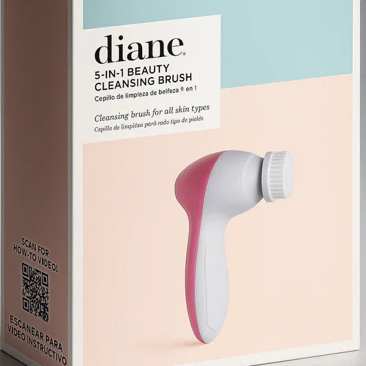 Escova de Limpeza Facial 5 em 1 com Massageador Elétrico – Pele Macia e Radiante – MODERNARA