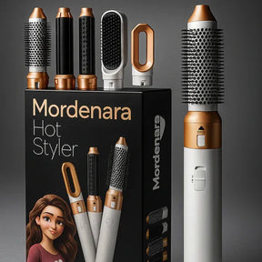 Escova Modeladora 5 em 1 - Seca, Alisa e Modela