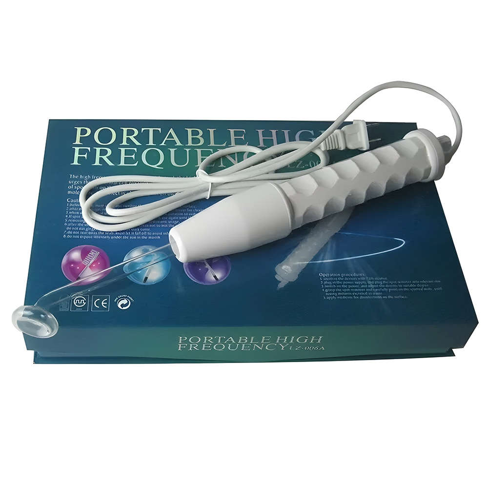 Aparelho de Alta Frequência Portátil Bivolt – Limpeza Facial, Antiacne e Antirrugas Profissional – Modernara